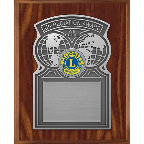 APPRECIATION AWARD PLAQUE