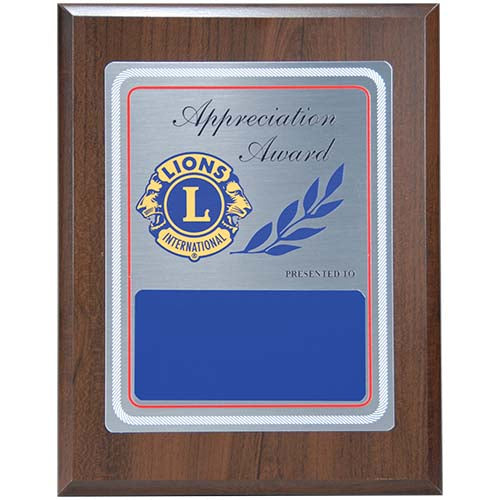 APPRECIATION PLAQUE