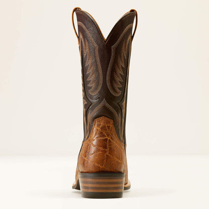 Ariat Men's Stadtler Western Boot in Smoked Tan/Aging Barrel