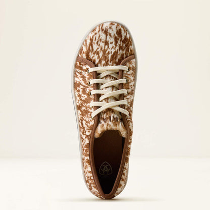 Ariat Women's Skylar Platform Shoe in Speckled Cow Print