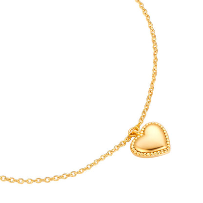 Armband HERZ gelbgold
