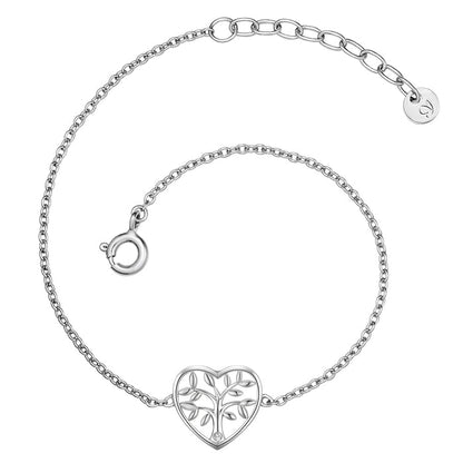 Armband mit Lebensbaum Lab Grown Diamond