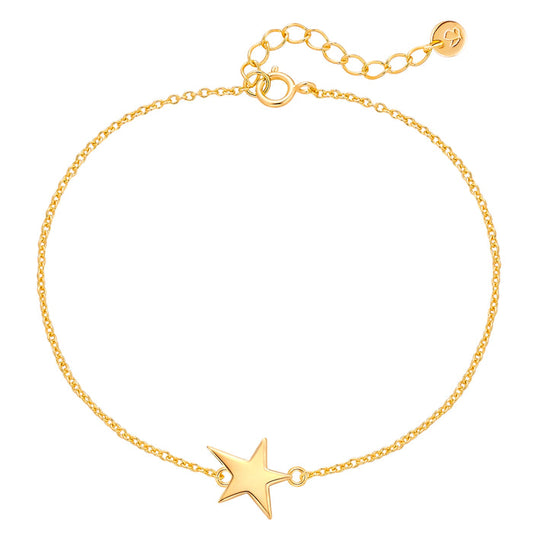 Armband STERN gelbgold