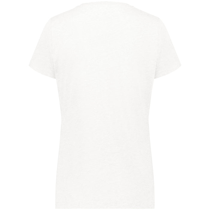 no-logo Augusta Ladies All-Day Core Basic Tri-Blend Tee-Augusta-Thread Logic