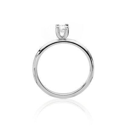 Axeline Diamantring 0.10 ct - 1 ct | Vigsel / Förlovningsring