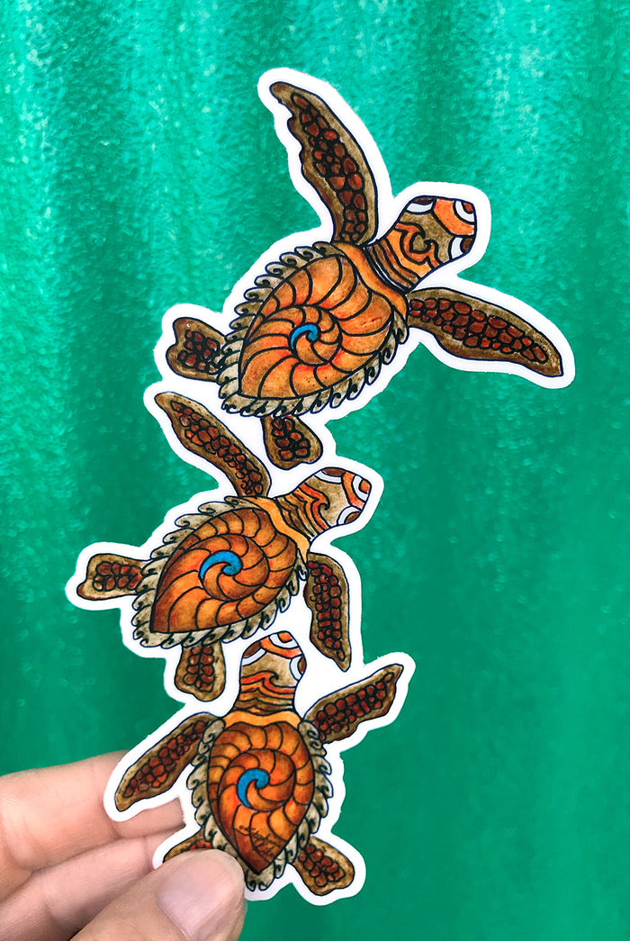 Baby Turtles Sticker