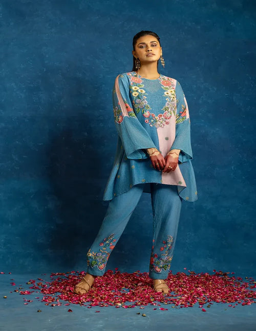 Baghira Appiqued Kurta set
