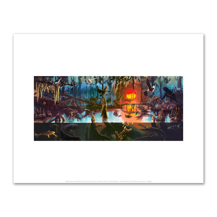 Alexis Rockman, Battle Royale, 2011, Fine Art Prints in various sizes by Museums.Co