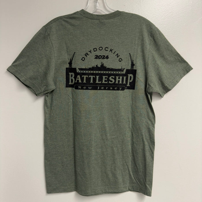 Battleship Dry Dock Logo T-shirt (Exclusive Animated Painter 62)
