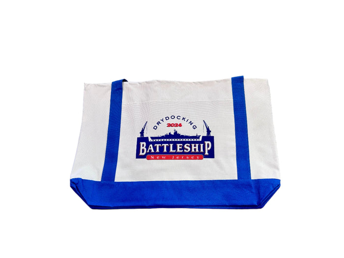Battleship Dry Dock Logo Tote Bag