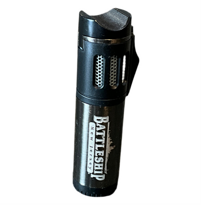 Battleship Logo Visol Lighter Black