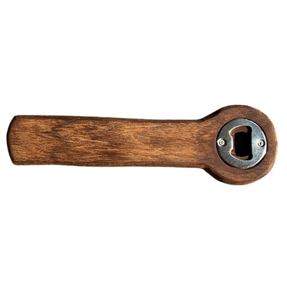 Battleship New Jersey BB-62 Modern Teak Paddle Style Bottle Opener