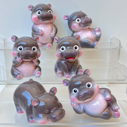 BCmini - Moo Deng Hippo 1 Pc Blind Box