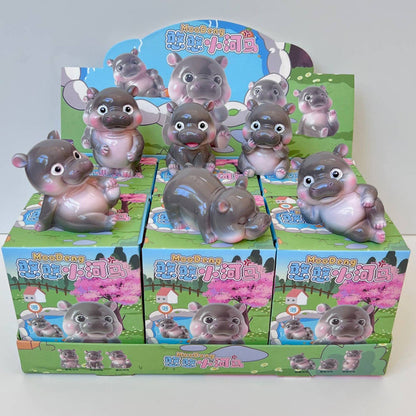 BCmini - Moo Deng Hippo 1 Pc Blind Box