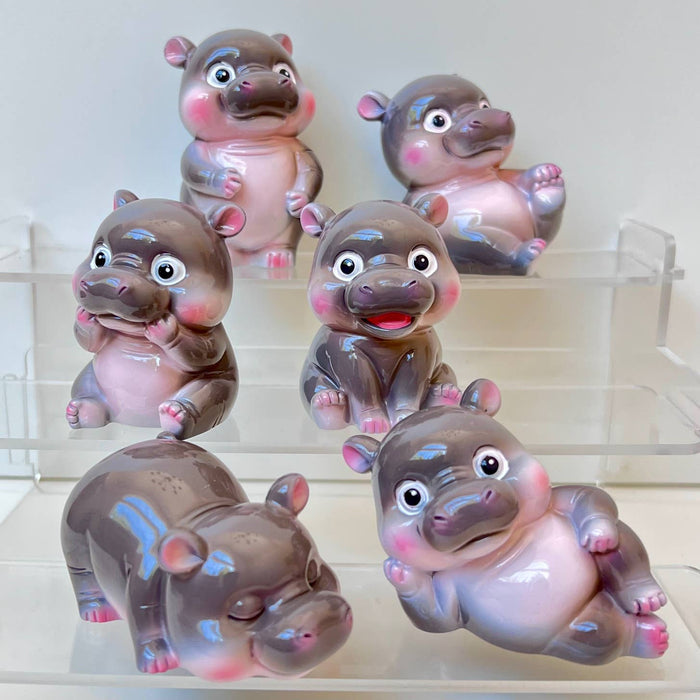 BCmini - Moo Deng Hippo 1 Pc Blind Box