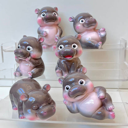 BCmini - Moo Deng Hippo 1 Pc Blind Box