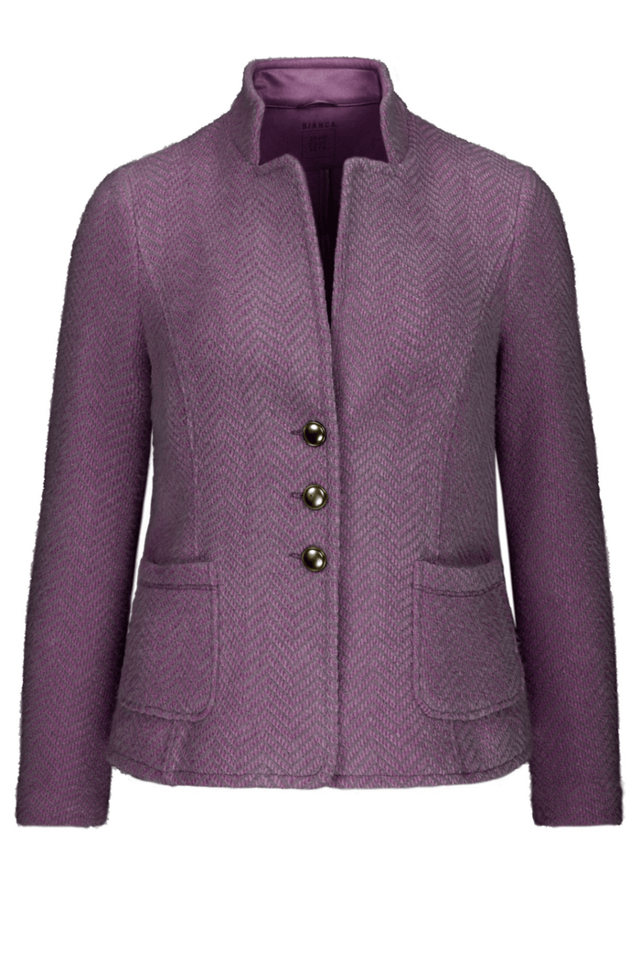 Bianca 64019 Mulberry Joalina Jacket - Dotique - Bianca