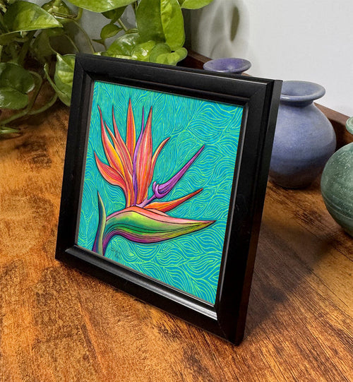 Bird of Paradise Framed Art