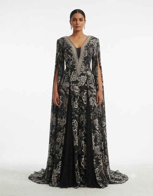 Black Crepe Jumpsuit