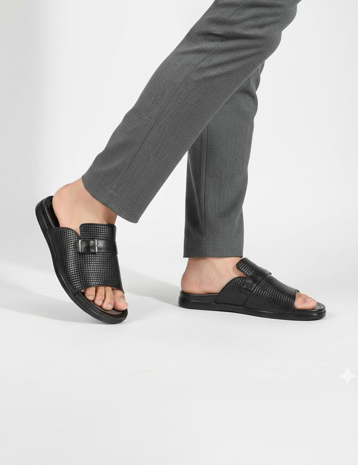 Black Soft Slippers
