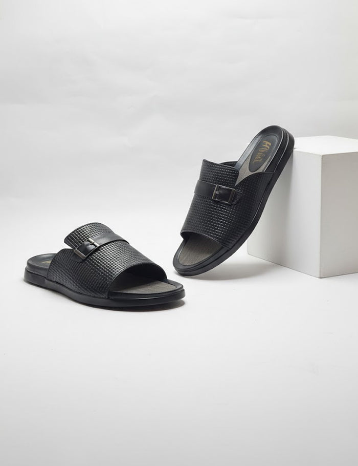 Black Soft Slippers