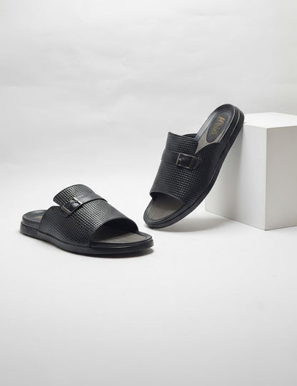 Black Soft Slippers