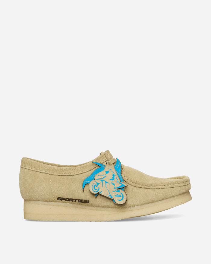 Clarks Clarks Wallabee X Bleumode Beige Classic Shoes Laced Up CLARKSXBM 001
