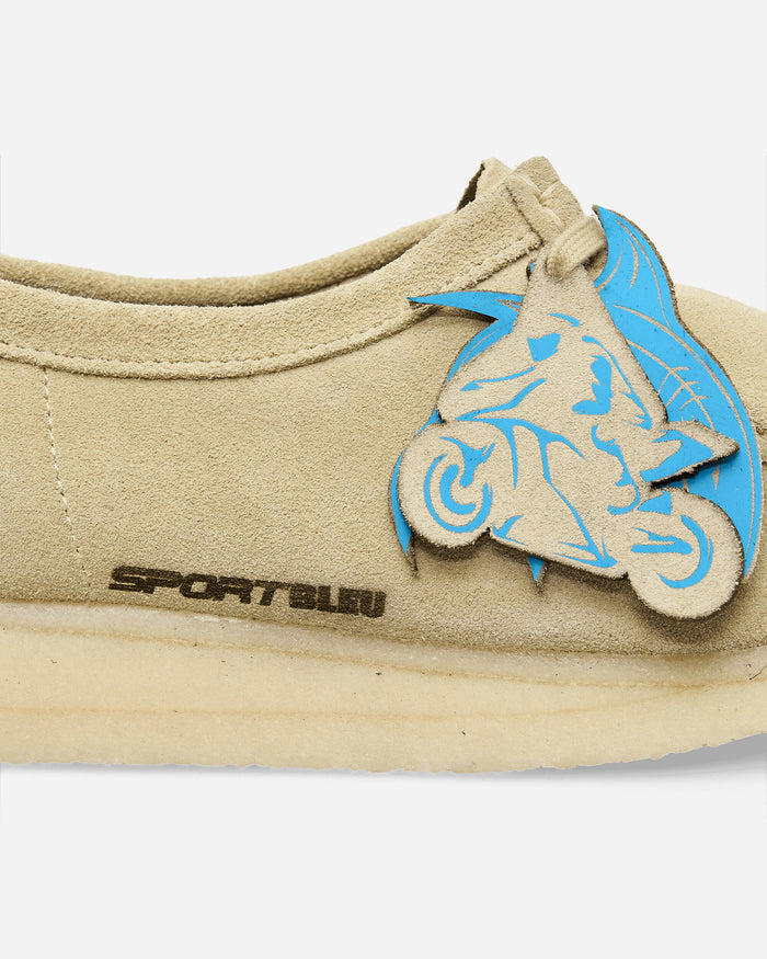 Clarks Clarks Wallabee X Bleumode Beige Classic Shoes Laced Up CLARKSXBM 001