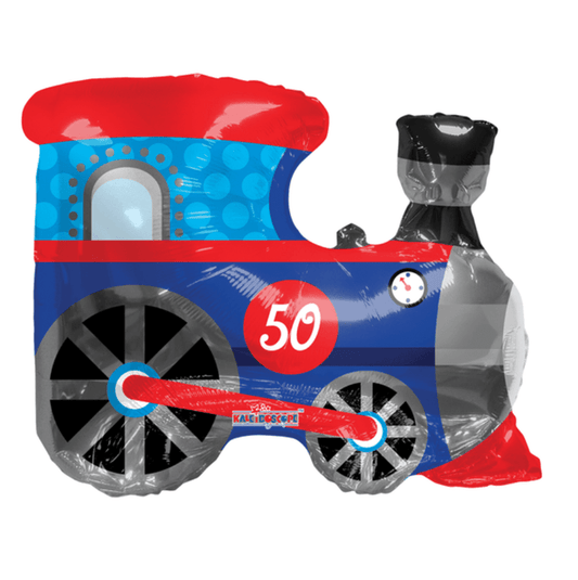 burton+burton Party Blue Train Balloon