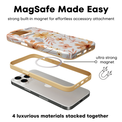 Boho Bloom MagSafe iPhone Case
