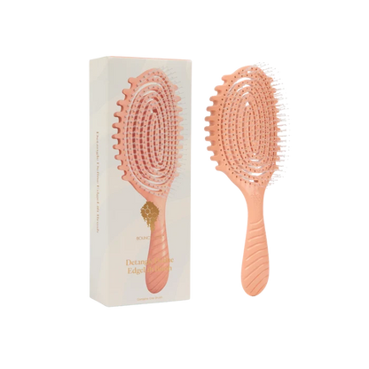 Bounce Curl Detangle Define EdgeLift Brush - Coral
