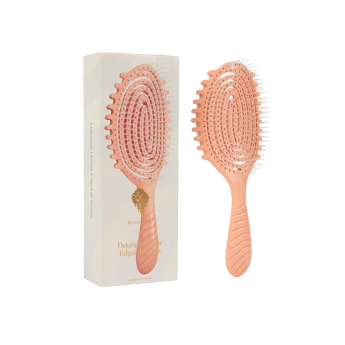 Bounce Curl Detangle Define EdgeLift Brush - Coral