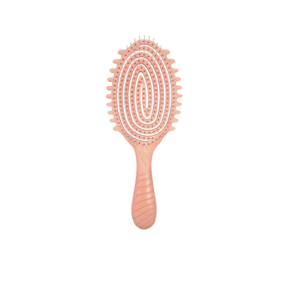Bounce Curl Detangle Define EdgeLift Brush - Coral
