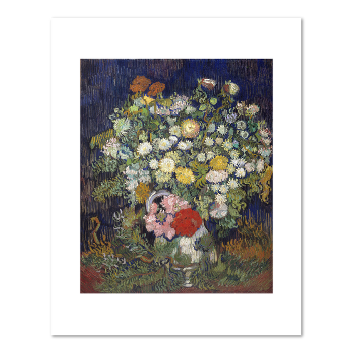 Vincent van Gogh, Bouquet of Flowers in a Vase, 1890, Fine Art Prints in various sizes by Museums.Co