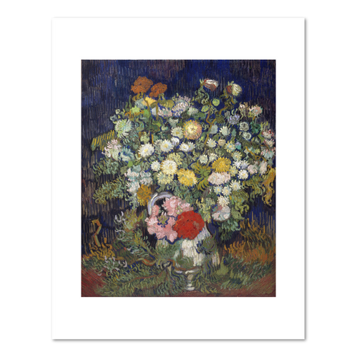 Vincent van Gogh, Bouquet of Flowers in a Vase, 1890, Fine Art Prints in various sizes by Museums.Co
