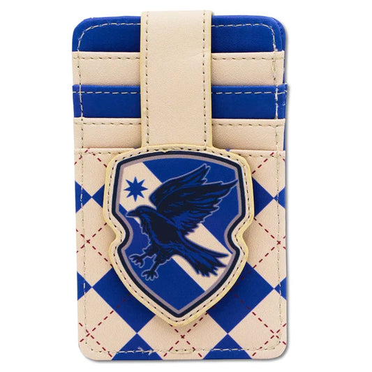 Buckle- Down Harry Potter Ravenclaw Crest Gray/Blue Wallet ID Card Holder