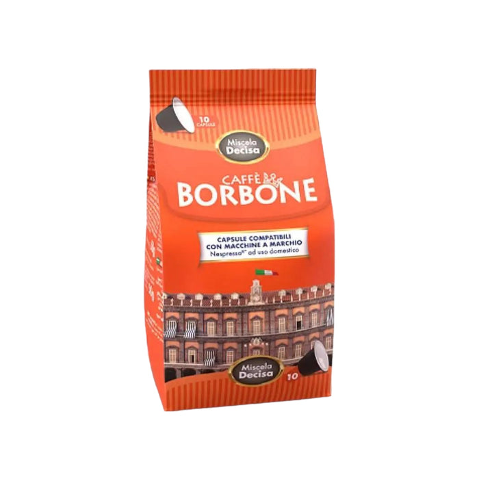 Caffè Borbone Miscela Decisa for Nespresso Machine 10 Capsules