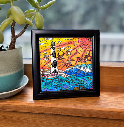 Cape Lookout Framed Art