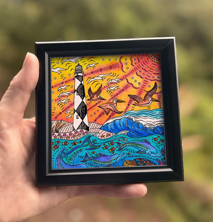 Cape Lookout Framed Art