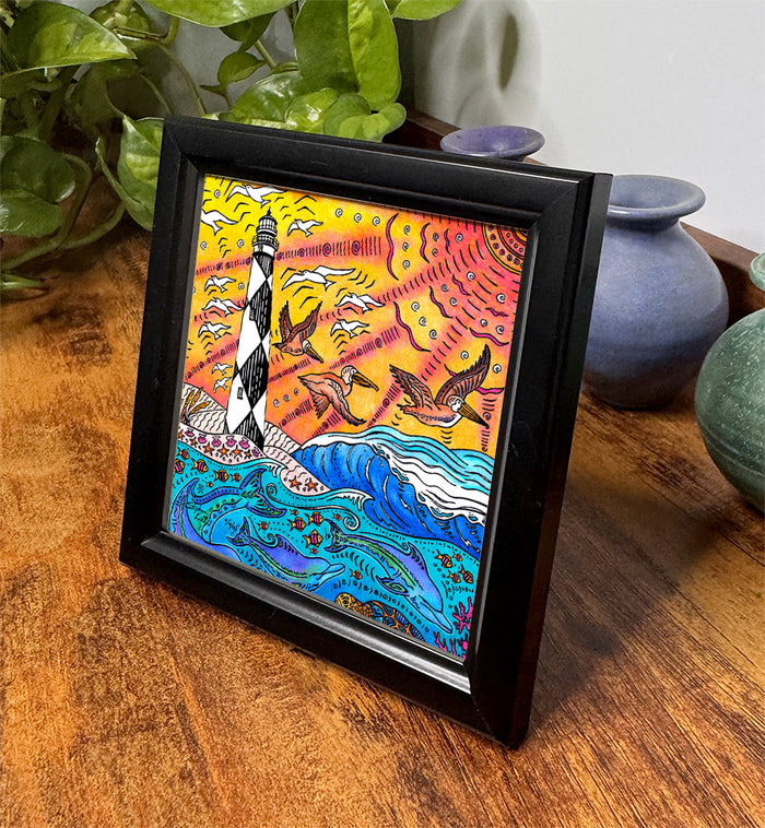 Cape Lookout Framed Art