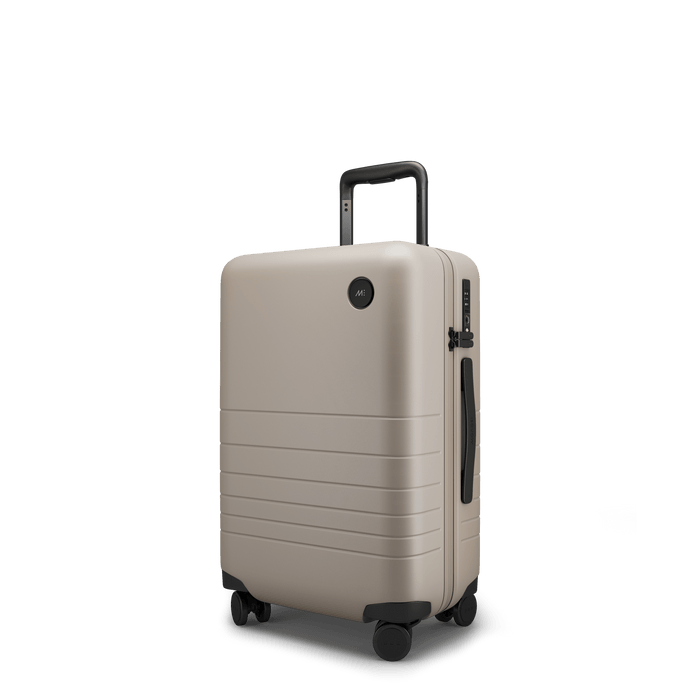 Desert Taupe Hover | Angle view of Carry-On Plus in Desert Taupe
