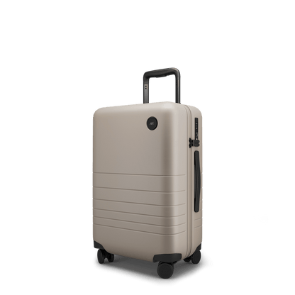 Desert Taupe Hover | Angle view of Carry-On Plus in Desert Taupe