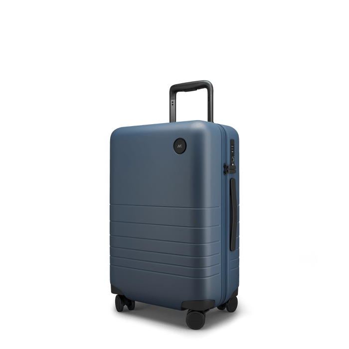 Ocean Blue Hover | Angle view of Carry-On Plus in Ocean Blue