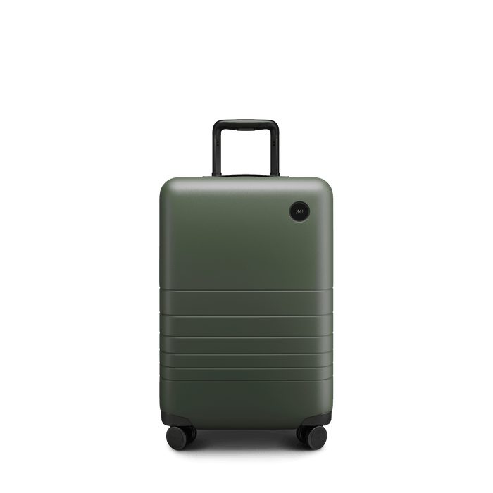 Olive Green Scaled | Front view of Carry-On Plus in Olive Green