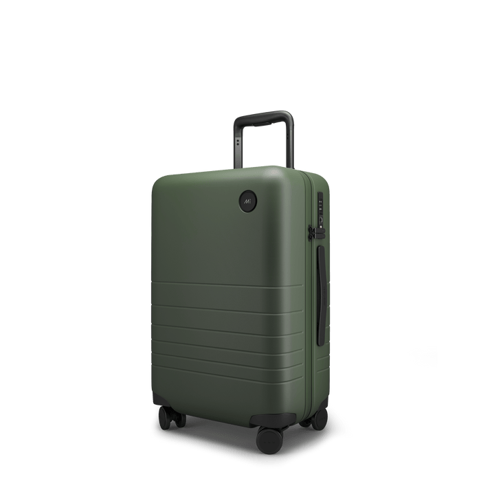 Olive Green Hover | Angle view of Carry-On Plus in Olive Green
