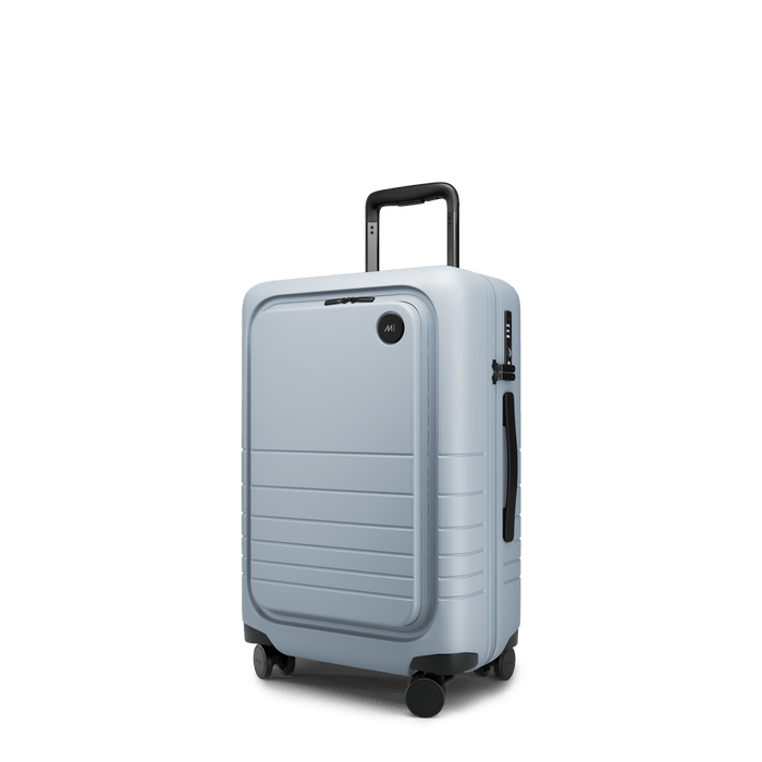 Blue Haze Hover | Angle view of Carry-On Pro Plus in Blue Haze
