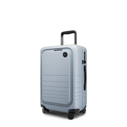 Blue Haze Hover | Angle view of Carry-On Pro Plus in Blue Haze