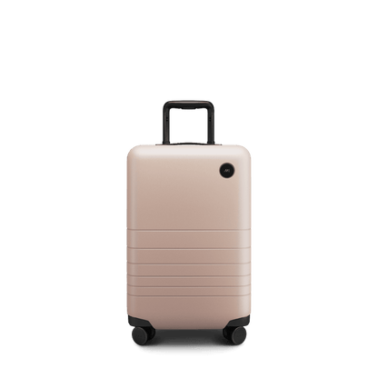Rose Quartz Scaled | Front view of Carry-On in Rose Quartz