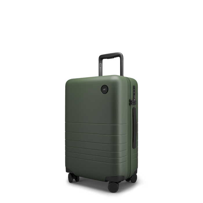 Olive Green Hover | Angle view of Carry-On in Olive Green