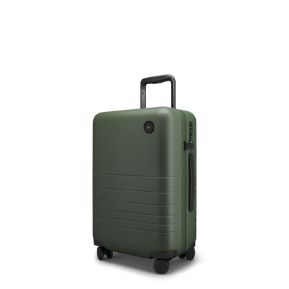 Olive Green Hover | Angle view of Carry-On in Olive Green